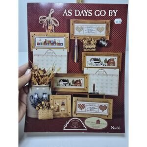 Homespun Elegance - As Days Go By - Counted Cross Stitch Pattern